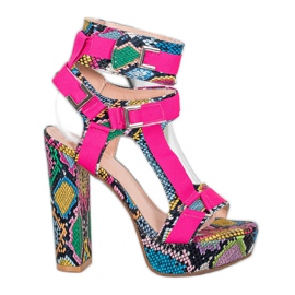 Seastar Šarene modne sandale višebojan