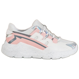 Seastar Tenisice sa sjajem bijela višebojan