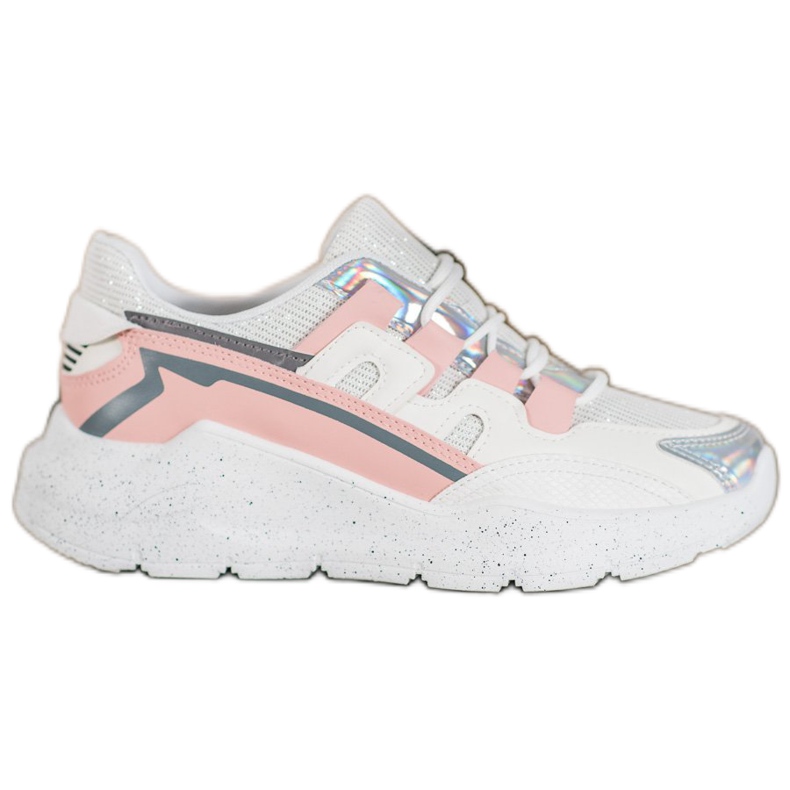 Seastar Tenisice sa sjajem bijela raznobojna