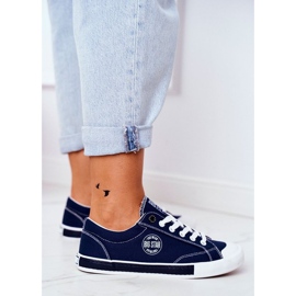 Tamnoplave ženske tenisice Big Star FF274229 tamnoplava