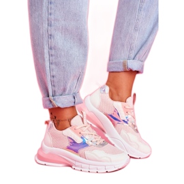 SEA Ružičaste sportske cipele LA82 ružičasta višebojan