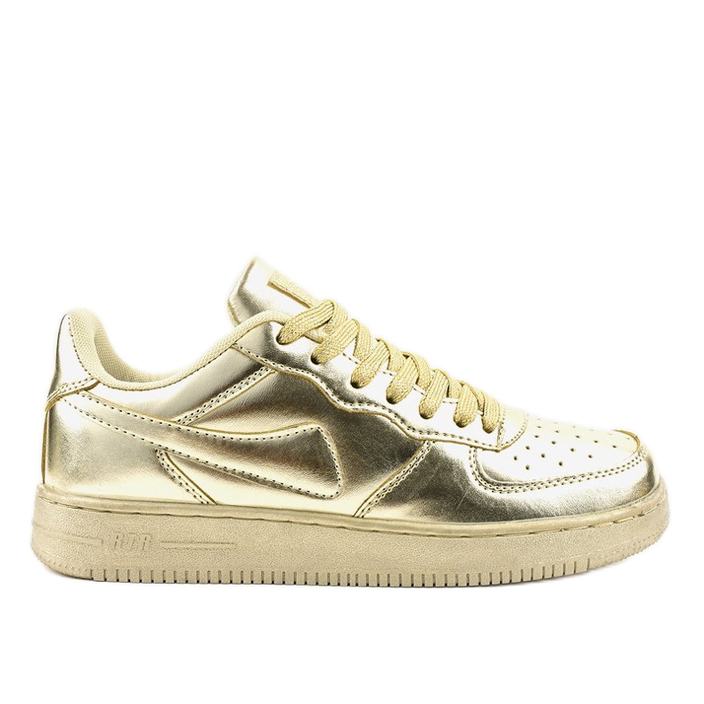 Zlatne sjajne sportske cipele B731-37 zlatna