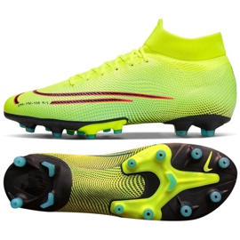 Nike Mercurial Superfly 7 Pro Mds Ag Pro M BQ5482-703 nogometne cipele višebojan žuta boja