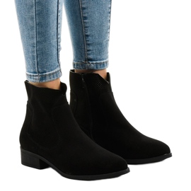 22M crne kaubojske čizme crna