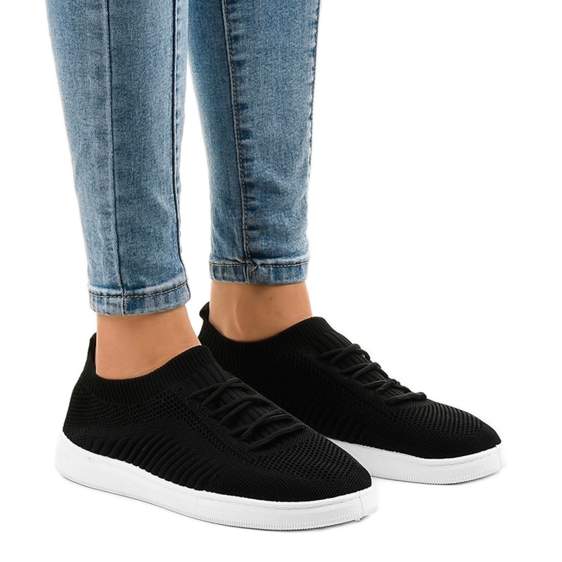 Crne ženske ženske sportske cipele 2969 crno