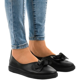 Crne slip-on tenisice 8895-1 crna