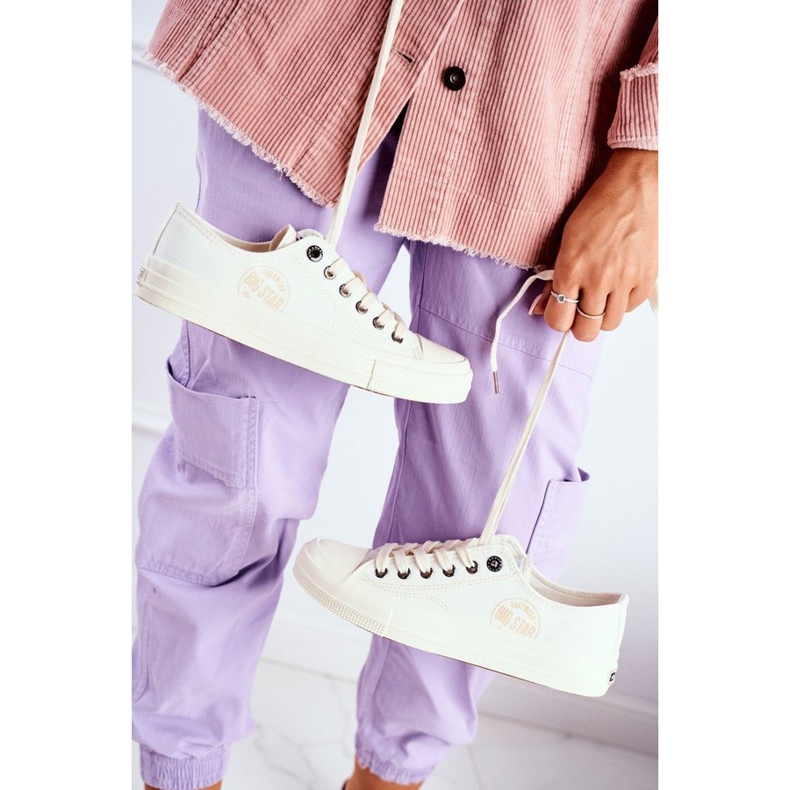 Ženske tenisice Big Star White FF274124 ecru