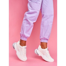 SEA Bijele sportske ženske cipele BL205 bijela višebojan