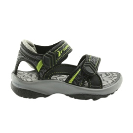 Rider Jahač crne i sive sandale do vode 80608 za čičak crna