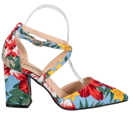 Seastar Ležerne pumpe s cvijećem višebojan