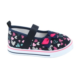 Balerine sa mašnom od Atletico kožnog umetka bijela tamnoplava plava ružičasta