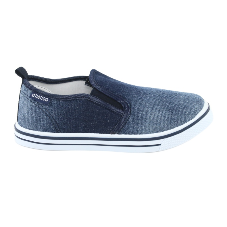 Dječje ATLETICO BAM060 teksas slip-on tenisice plava