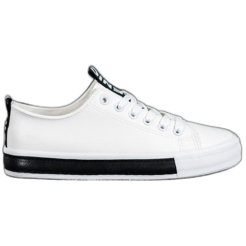 Bestelle Lijepe sportske tenisice bijela crno