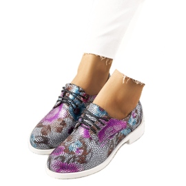 Klasične crne cvjetne jazz cipele s cvijećem ZG629-1 crna