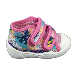 Befado narančaste dječje cipele 212P064 bijela tamnoplava plava ružičasta žuta boja