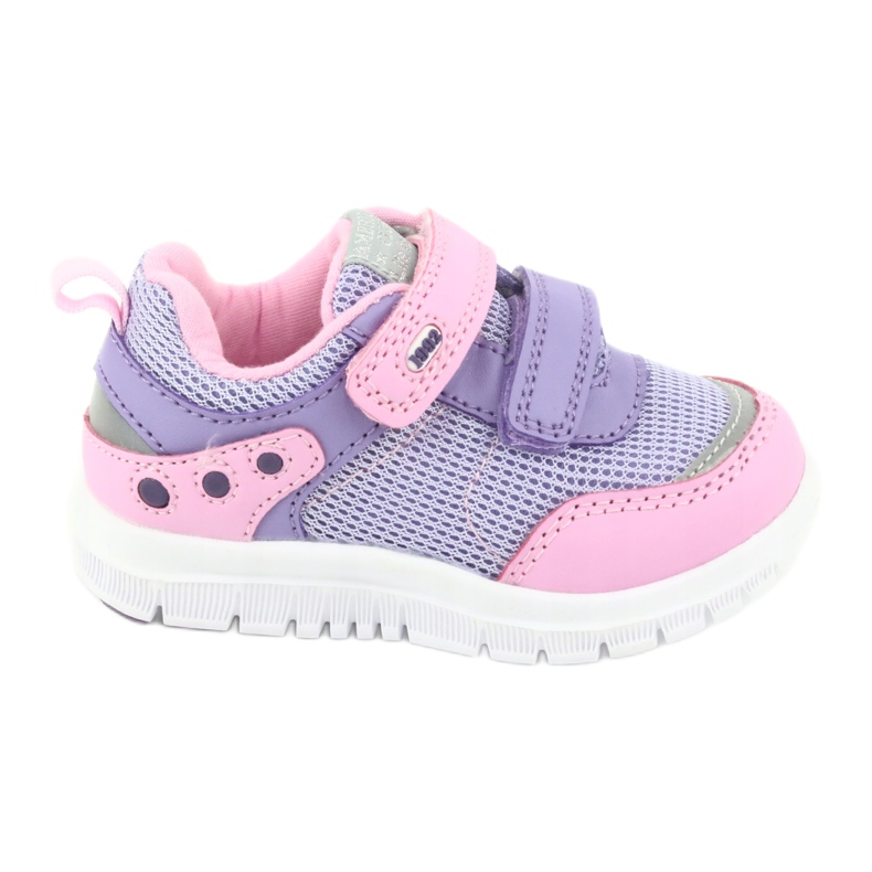 American Club ES23 dvije sportske cipele na čičak ljubičasta ružičasta