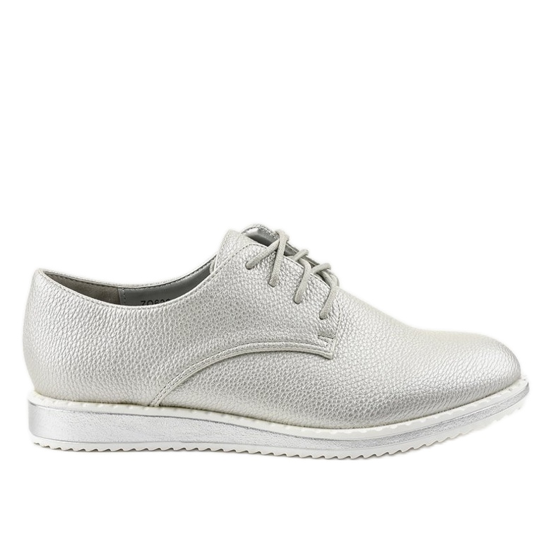 Klasične srebrne jazz cipele ZQ632-3 srebro