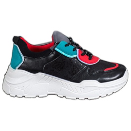 SHELOVET Modne tenisice crna