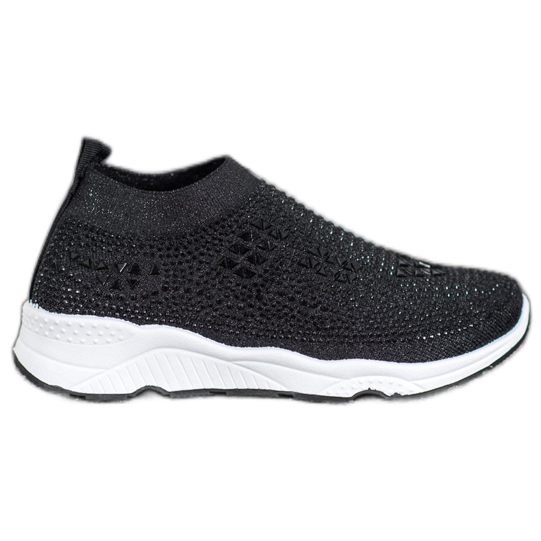 SUPER COOL Crne cipele s kristalima crno