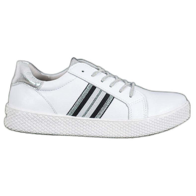 Filippo Kožne cipele na platformi bijela