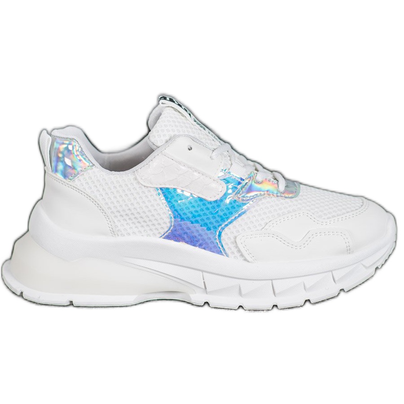 SHELOVET Tenisice s mrežom bijela