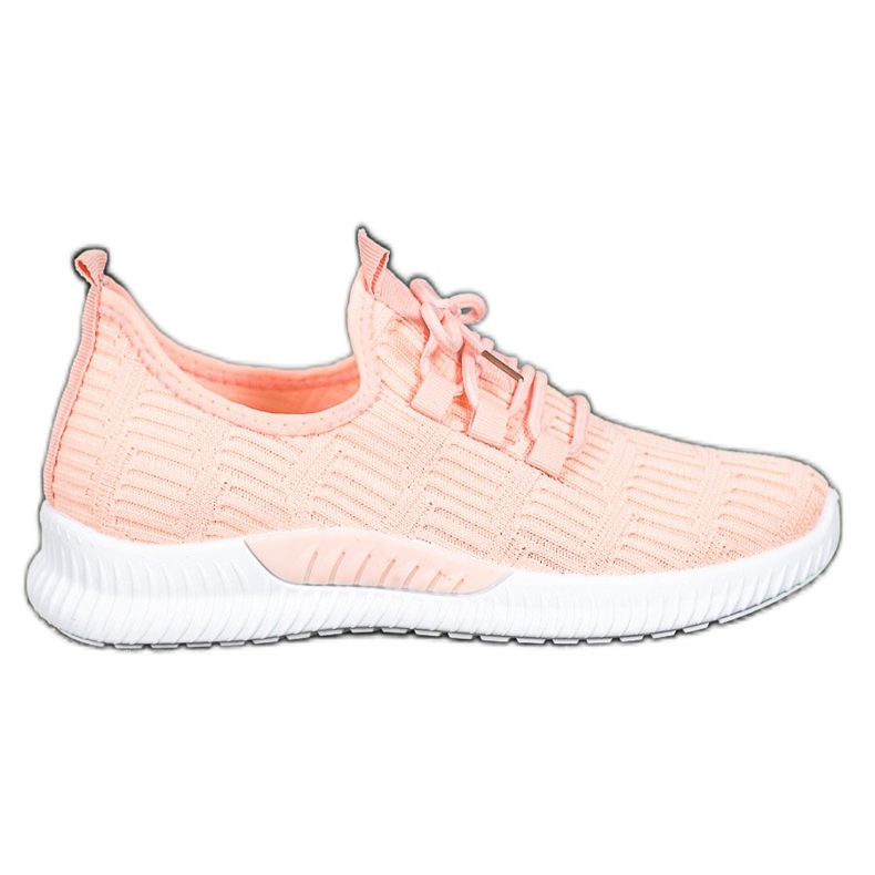 SHELOVET Udobne cipele od tekstila naranča