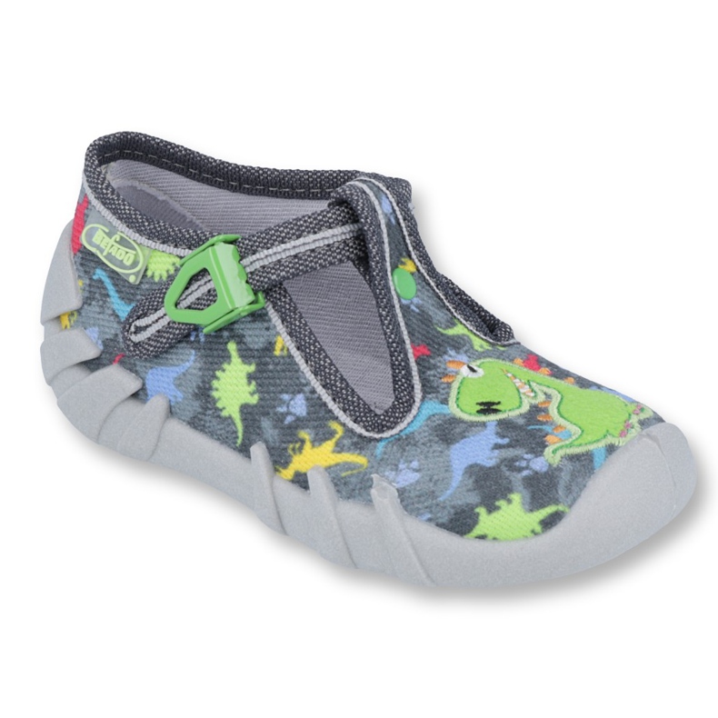Befado dječje cipele 110P370 siva raznobojna zelena