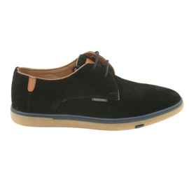 Crne Badura 3763 muške cipele smeđa crna