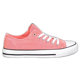 McKey Elegantne tenisice od tekstila narančasta