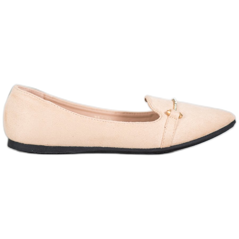 SHELOVET Balerina u špicu smeđa