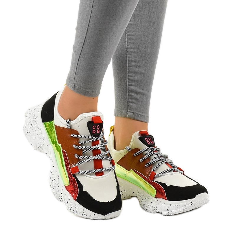 Bijele sportske tenisice s HL-03 bijela