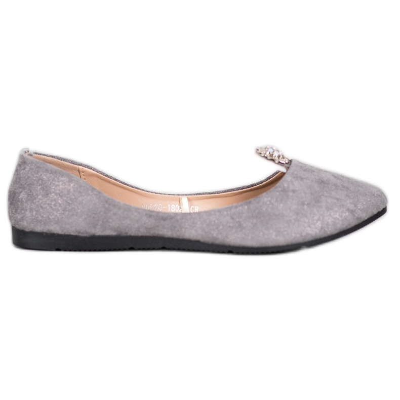 Sive balerinke s VINCEZA ornamentom siva