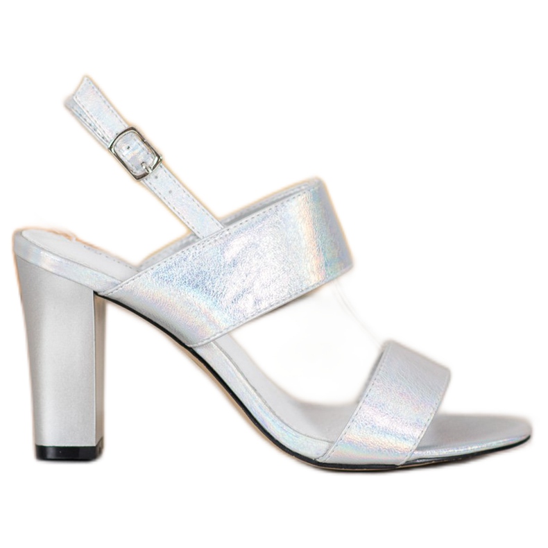 Goodin Elegantne sandale srebro
