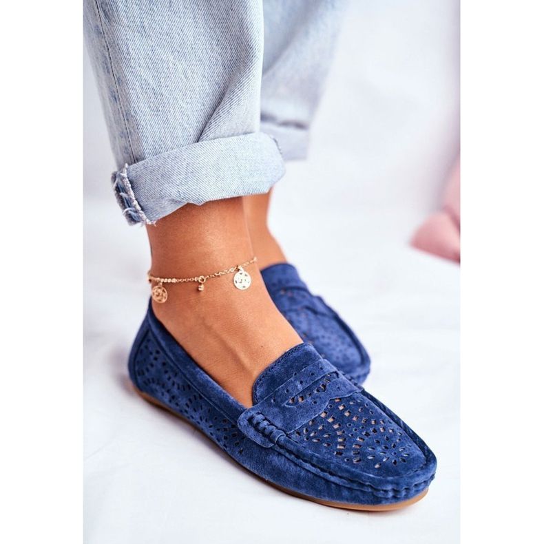 S.Barski Tamnoplave antikvitete od antilopa LR92309 mornarsko plava