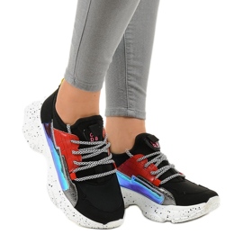 Crne tenisice ukrašene HL-03 crna