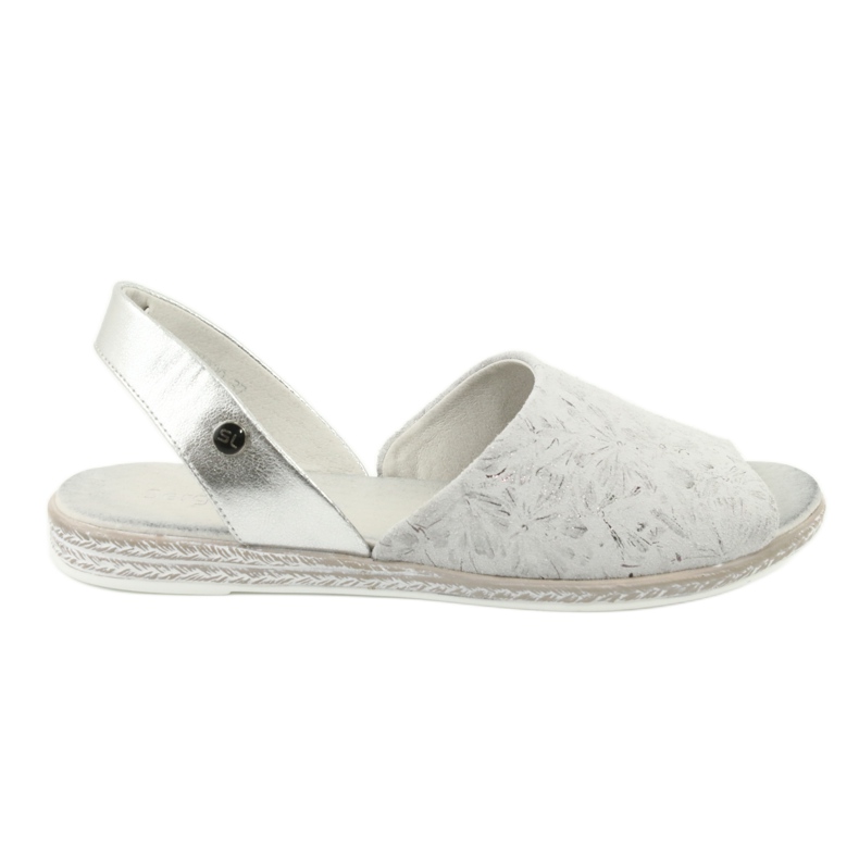 Ženske sandale siva / srebrna Sergio Leone SK030