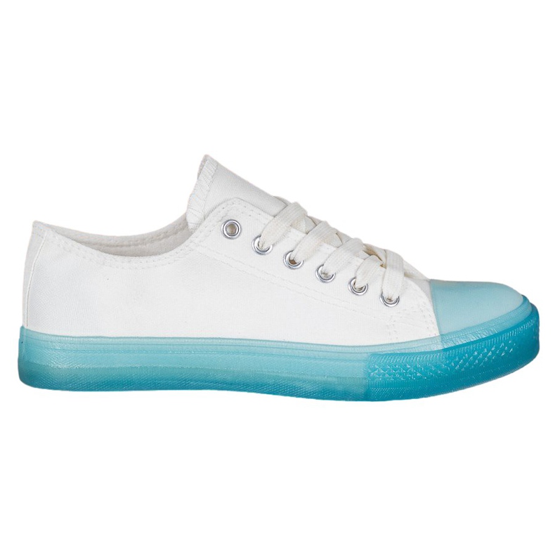 SHELOVET Tenisice sa šarenim potplatom bijela