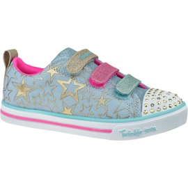 Skechers Sparkle Lite-Stars The Limit Jr 314036L-LBMT Cipele plava ružičasta zlatni