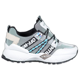 Bona Volite Mesh tenisice bijela crna