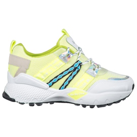 Bona Volite Mesh tenisice bijela višebojan zelena