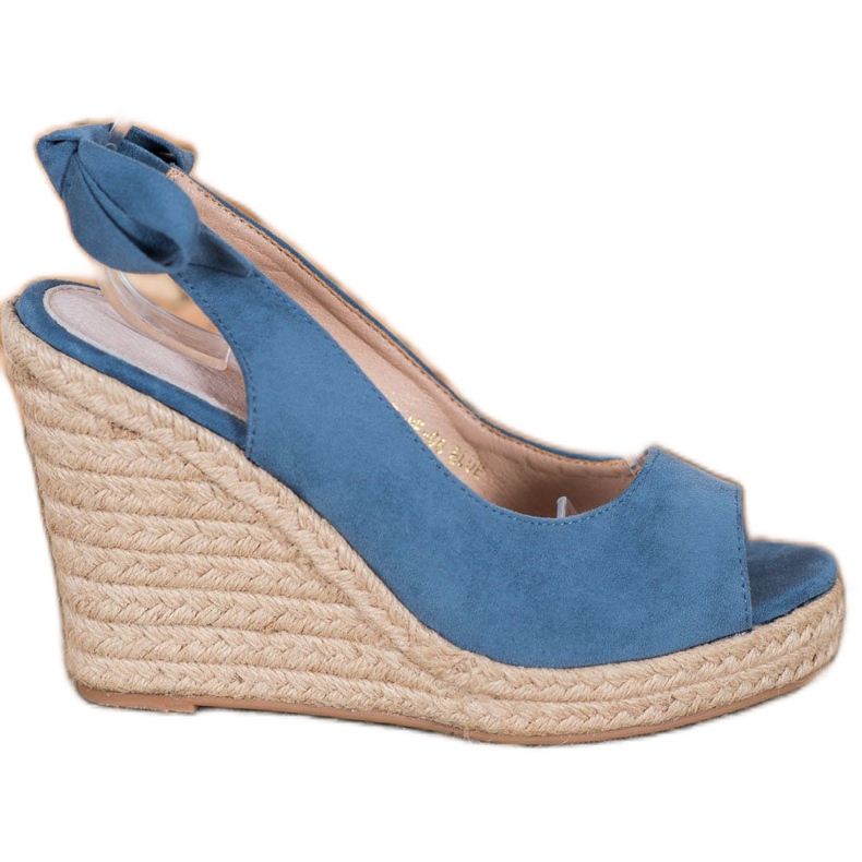 Goodin Vezane sandale Espadrilles plava
