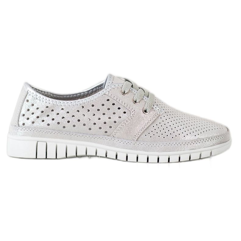 Kylie Kožne broge na platformi siva