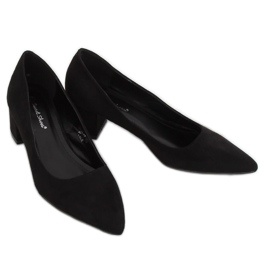 Crpke na niskim potpeticama crne 3837 Crne crno