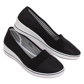 Crne klinaste balerinke S81B001 Crna