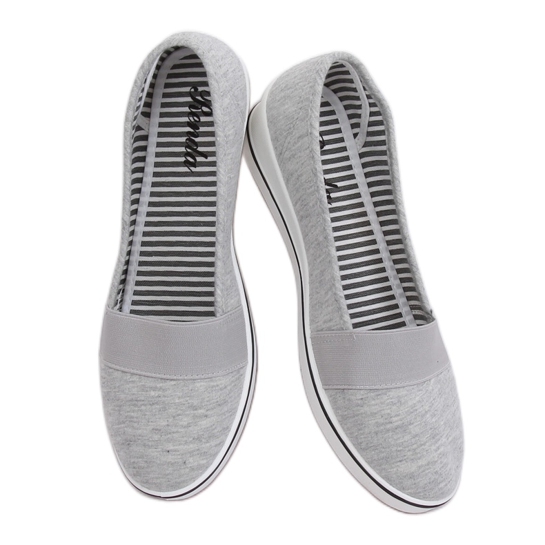 Sive balerinke na klinovima S81B001 Siva