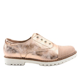 Zlatne klizne cipele s GF-FD9 klinovima zlatna