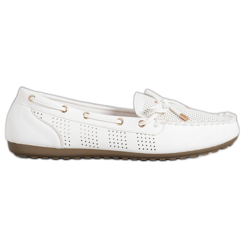 Diamantique Loaferi od eko kože bijela