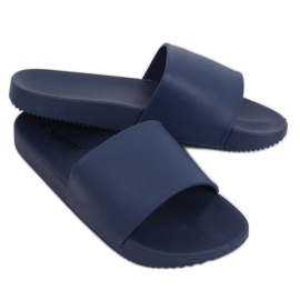 Tamnoplave ženske papuče CK78P Plava tamnoplava