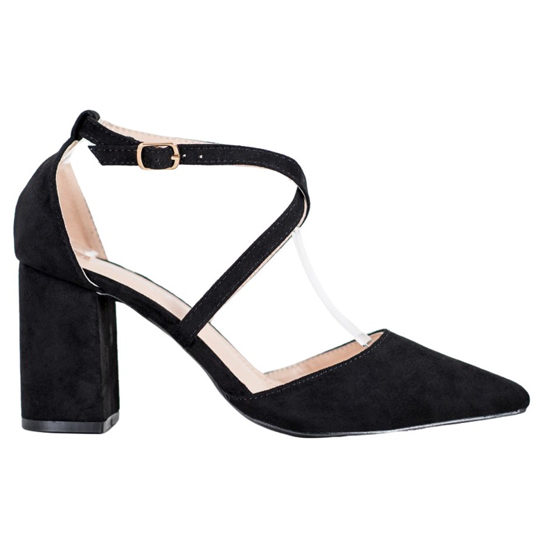 Diamantique Pumpe na stupu crno