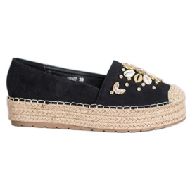 Seastar Espadrile s ukrasima crno